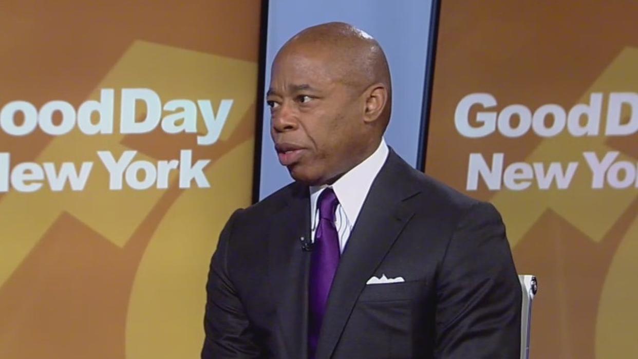 <div>The New York City mayor on Good Day New York.</div>