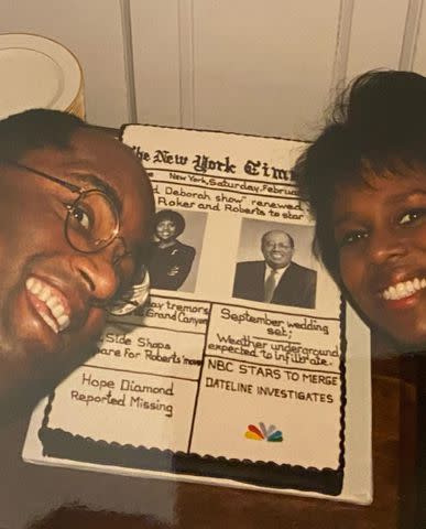 <p>Deborah Roberts/Instagram</p> Al Roker and Deborah Roberts