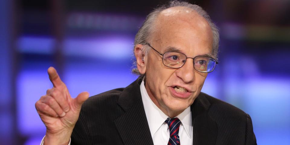 Jeremy Siegel, Russell E. Palmer Professor of Finance at the Wharton School of the University of Pennsylvania in Philadelphia, on an interview on December 30, 2014.