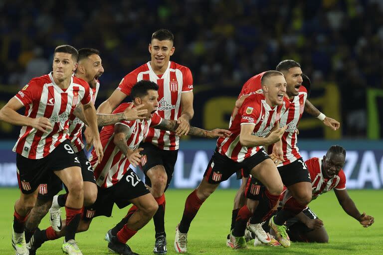 Estudiantes llega muy motivado tras sacar a Boca en semifinales, en definición por penales