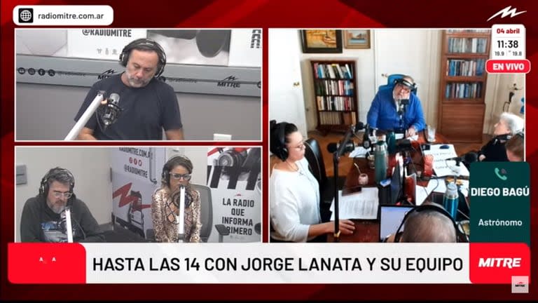 Jorge Lanata se reincorporó este jueves a la radio