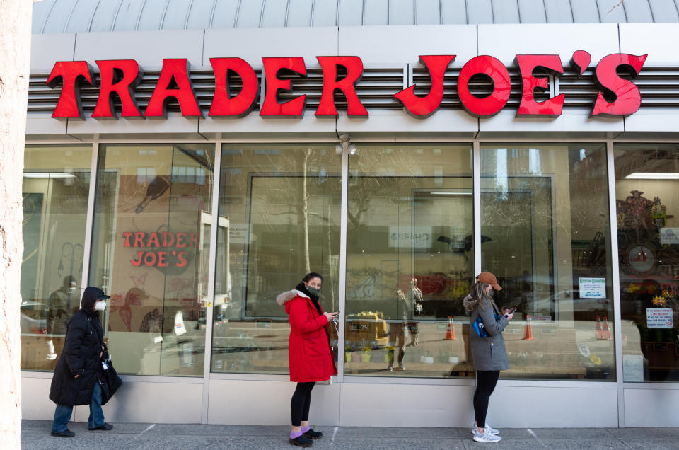 An exterior view of Trader Joe's