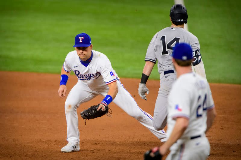 MLB: New York Yankees at Texas Rangers