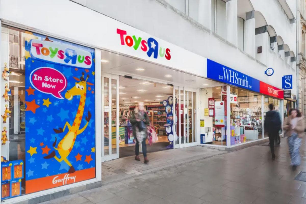 Toys R Us will be brought back in some WH Smith stores - but not Swindon's, which is home to the stationer's headquarters <i>(Image: WH Smith/PA)</i>