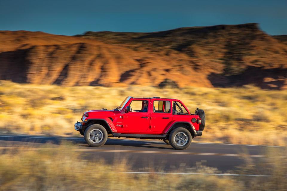 <p>2020 Jeep Wrangler Unlimited Sahara EcoDiesel</p>