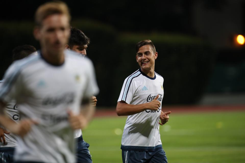  Argentina national football team in Singapore for international friendly