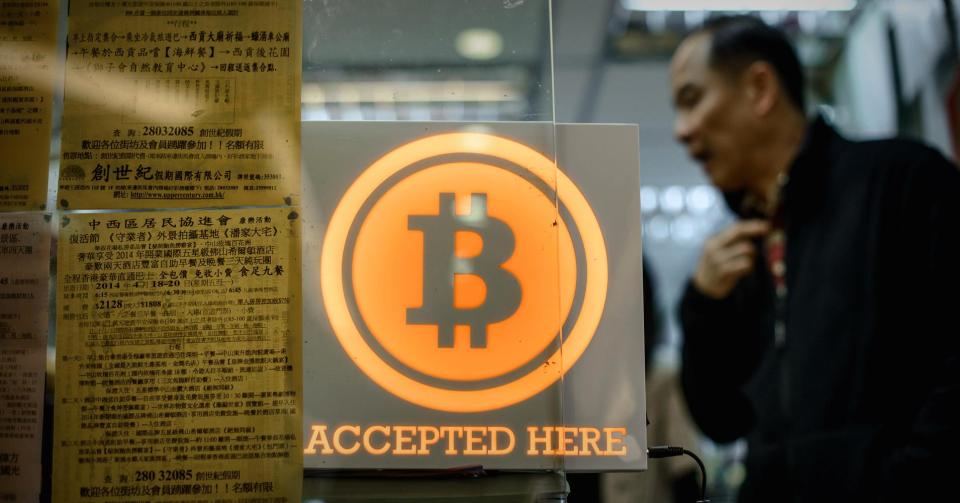 Philippe Lopez | AFP | Getty Images. The price of bitcoin fell sharply Friday after a report that China is planning to shut down local exchanges for the digital currency.