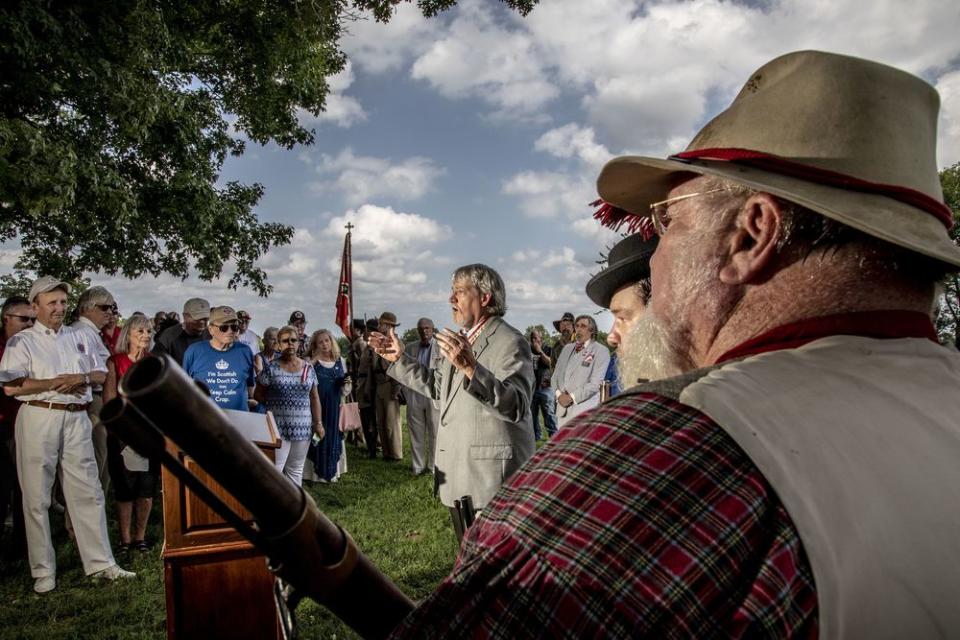 Former SCV commander Charles McMichael, of Shreveport, La., helped start the museum back when he was commander.