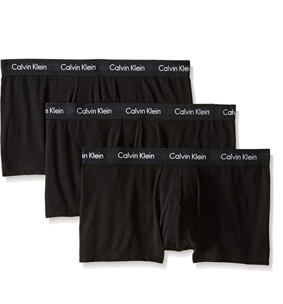 Calvin Klein Men's low rise trunks. (PHOTO: Amazon)