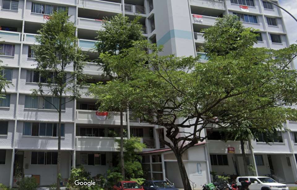 506 Hougang Avenue 8 (SCREENSHOT: Google Maps)