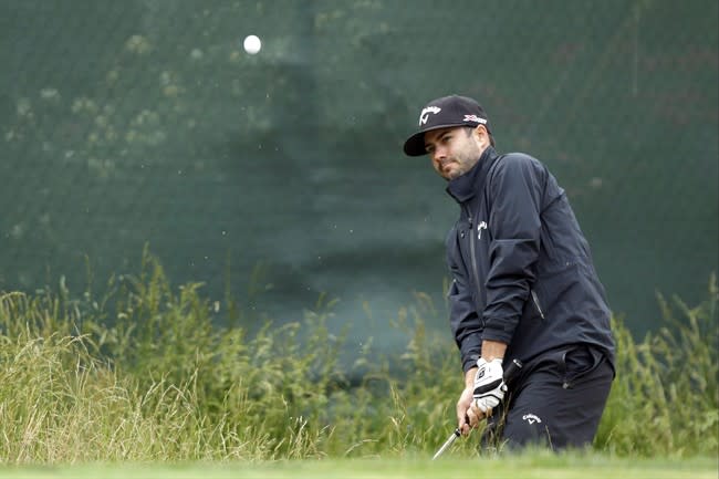 Canadian Adam Hadwin was one of six Canadians to tee off at the Frys.Com Open Thursday. THE CANADIAN PRESS/AP, Julio Cortez