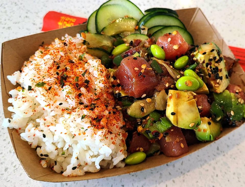 Poke Poke is a great way to get your fish fix.