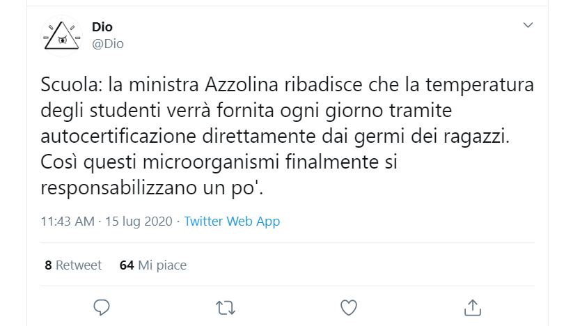 C’è chi pensa che si tratti dell'ennesima uscita banale dell’Azzolina, chi fa riemergere il tormentone degli ‘imbuti, e chi dice che “saltare interrogazioni non è mai stato così semplice”…