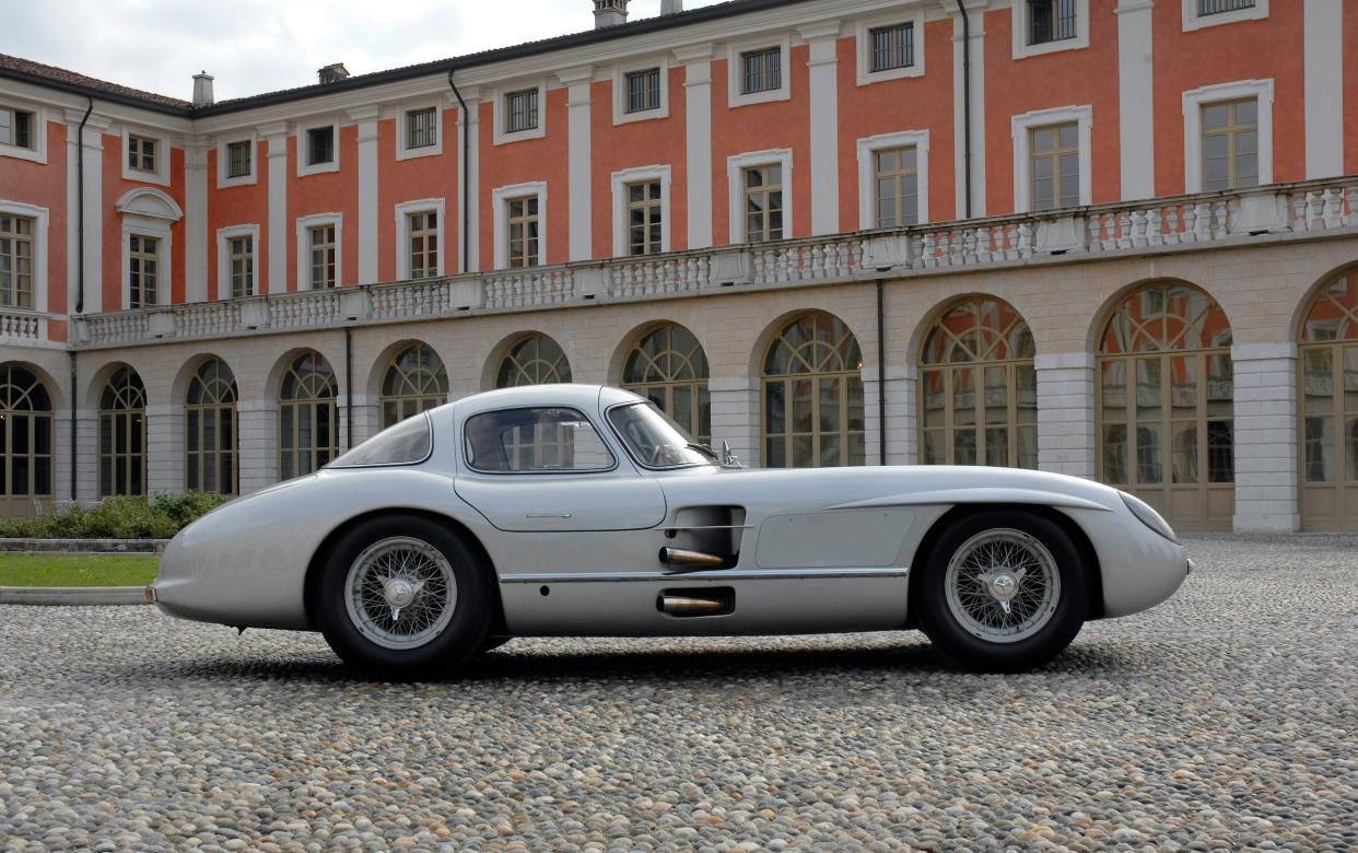 1955 Mercedes-Benz 300 SLR Coupe.