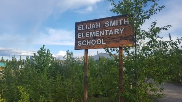 Yukon health officials said Monday that one of five new COVID-19 cases reported Monday was in a student at Elijah Smith Elementary School in Whitehorse, and that parents are being notified. (Paul Tukker/CBC - image credit)