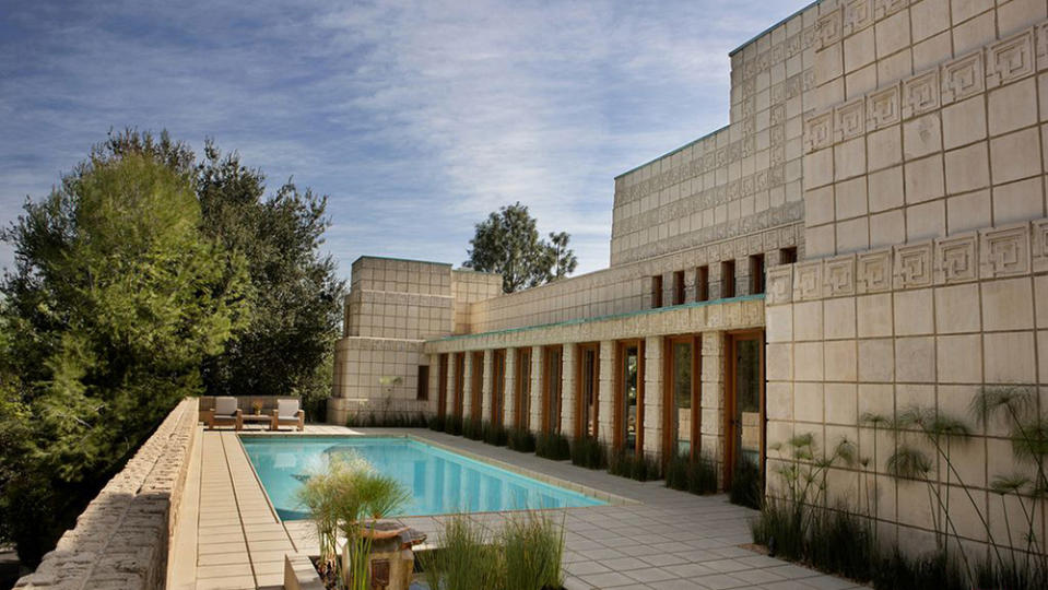 Frank Lloyd Wright’s iconic Ennis House