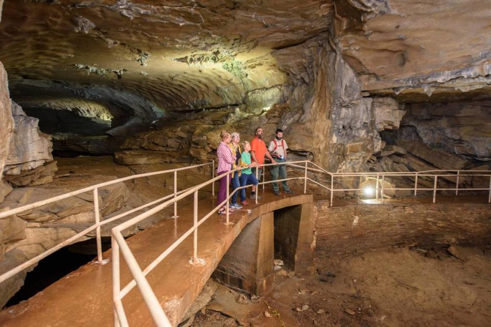 About 50 caves are located in Carter County.