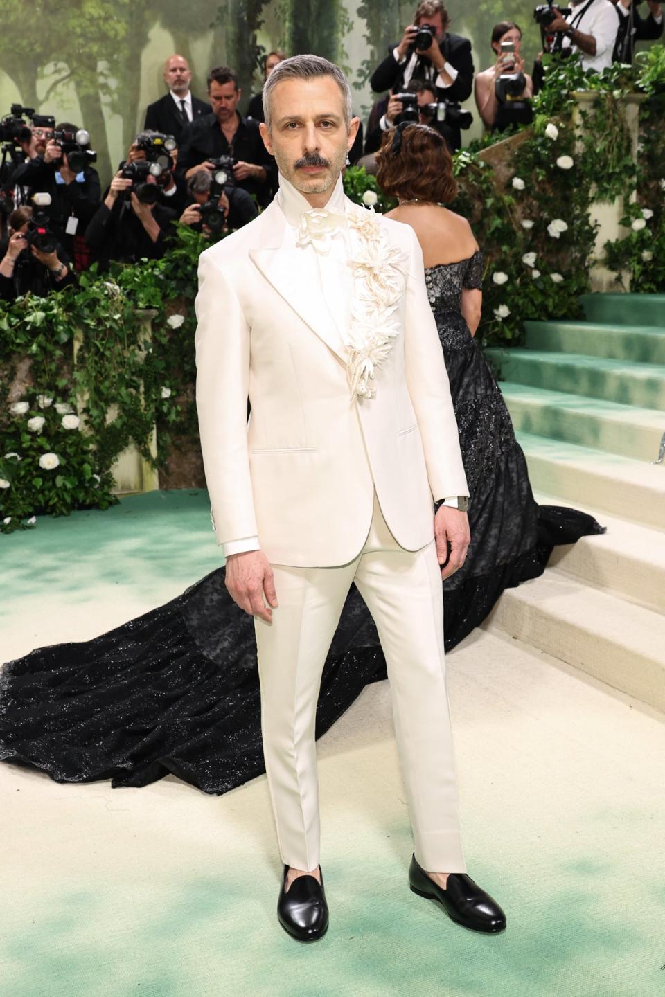 Jeremy Strong in Loro Piana (Getty Images)