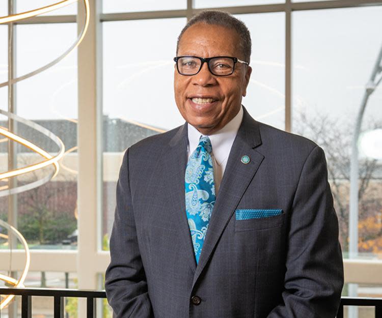 Alex Johnson, a longtime educator and former president of Cuyahoga Community College in Cleveland, as interim president of Central State University to replace resigning President Jack Thomas.