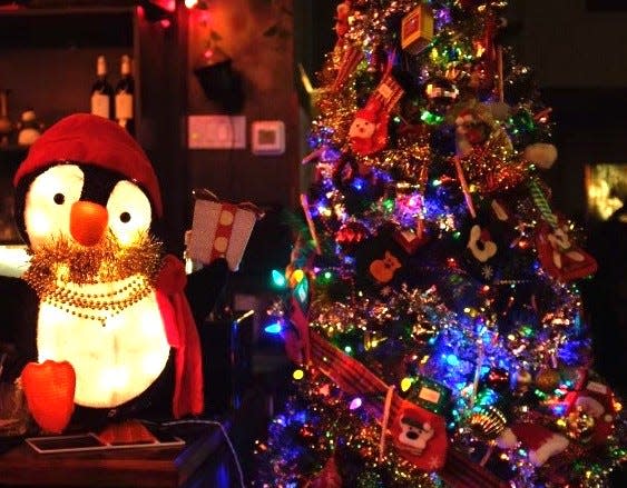Cry Baby's and Baby J's, 1 W. University Ave., are hosting a special Christmas-themed pop-up bar most nights through Dec. 30.