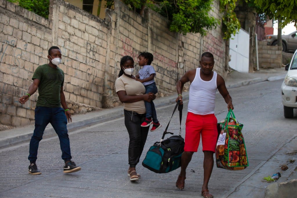 Haiti US Deported Migrants (Copyright 2021 The Associated Press. All rights reserved)