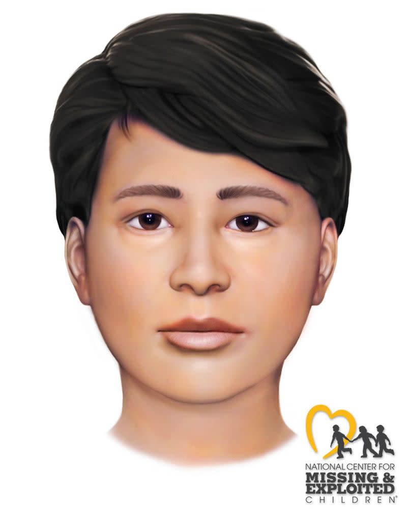 A rendering of John Doe, found dead in Mebane, North Carolina, in 1998