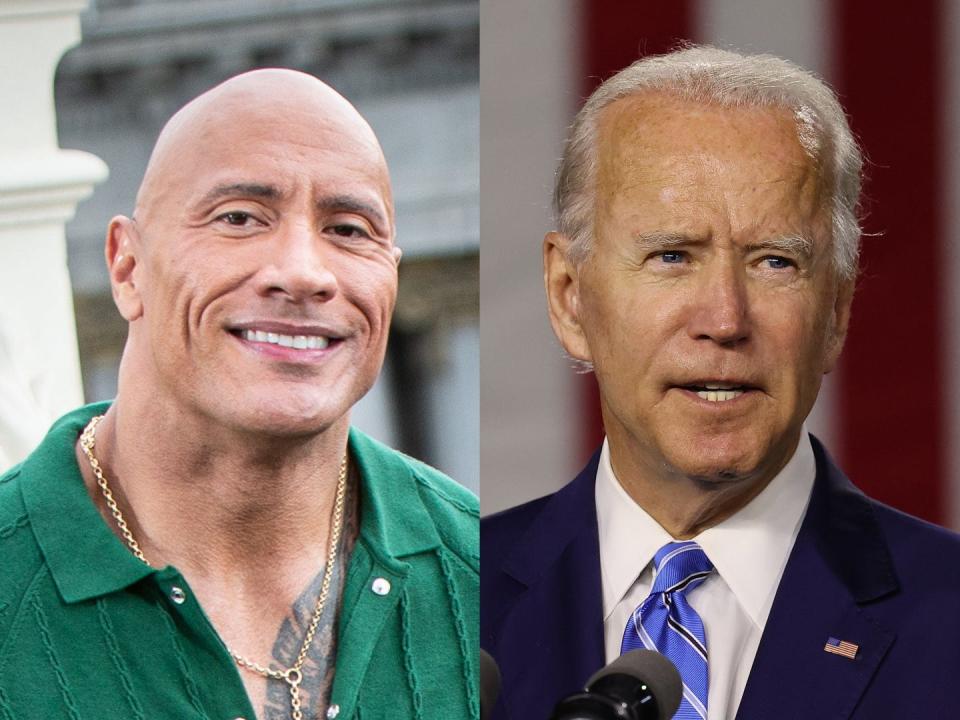 Dwayne Johnson has explained why he will not be endorsing President Biden this election cycle.