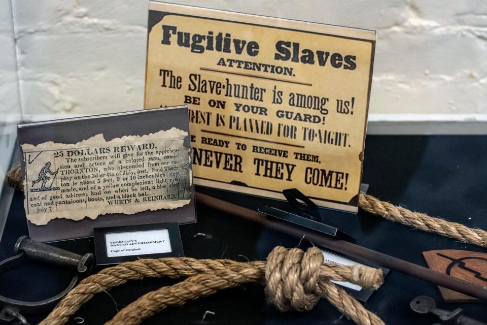 Artifacts from the Civil War and Reconstruction Era South can be found on display at the Roots 101 African American Museum. 9/25/20