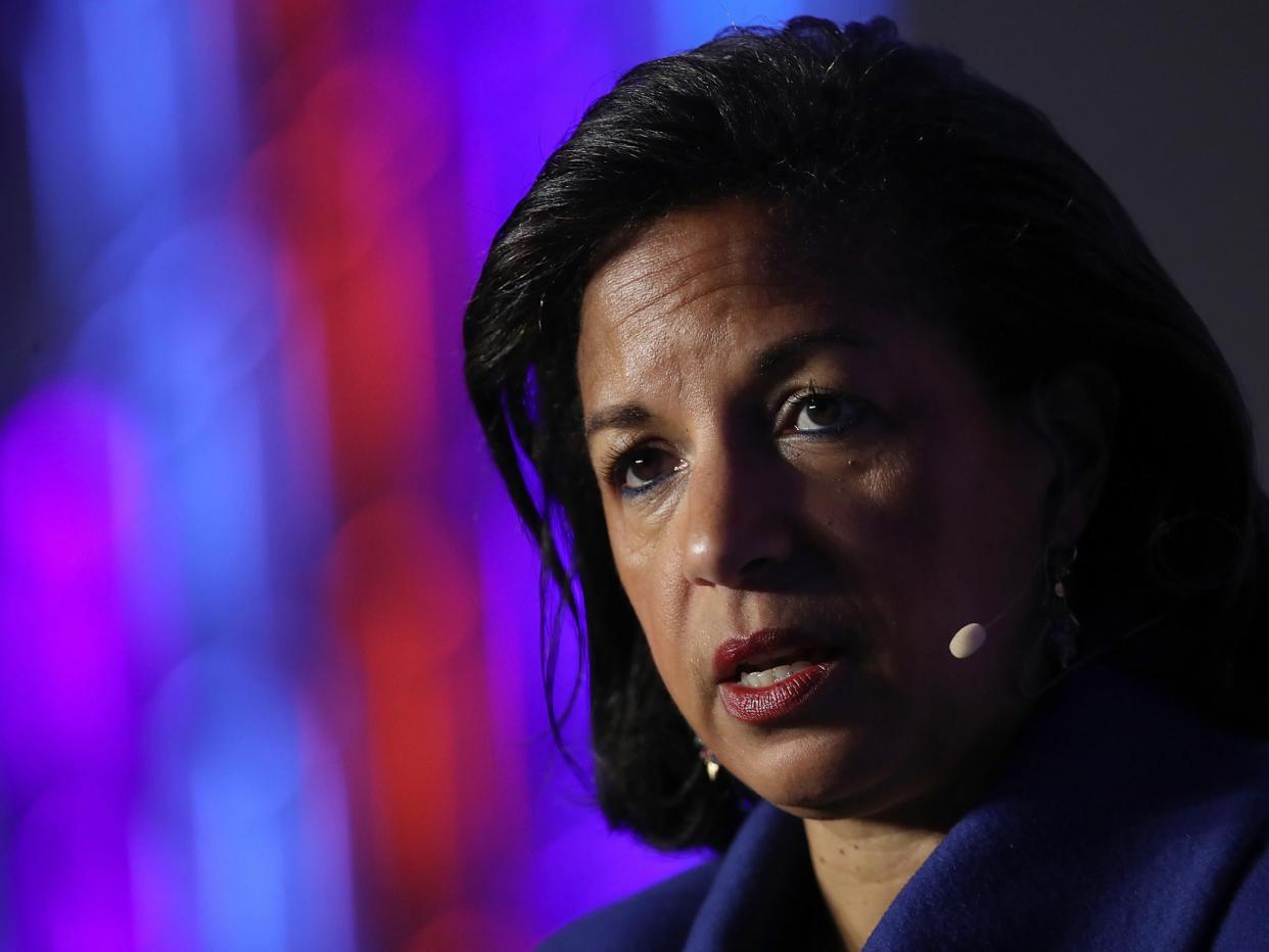 Former national security advisor Susan Rice: Win McNamee/Getty Images