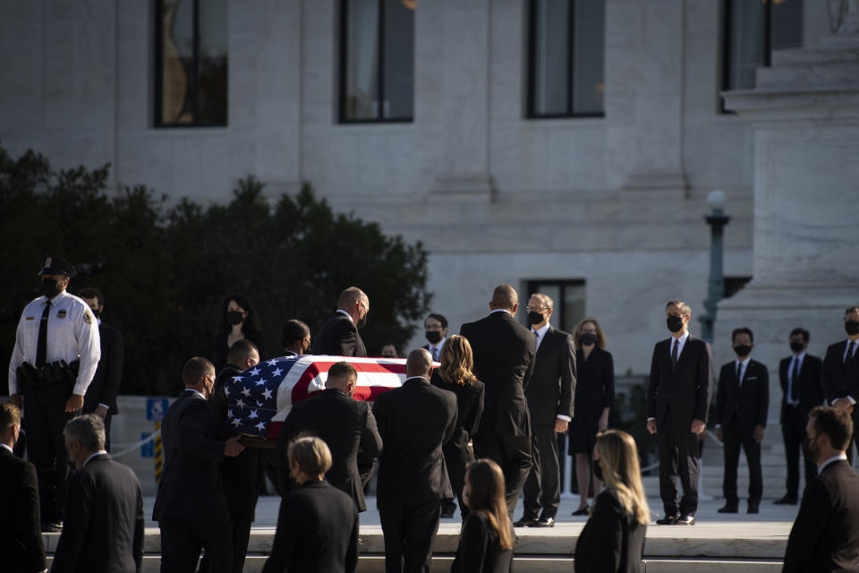 SUPREME COURT GINSBURG (Caroline Brehman / CQ-Roll Call, Inc via Getty Images)