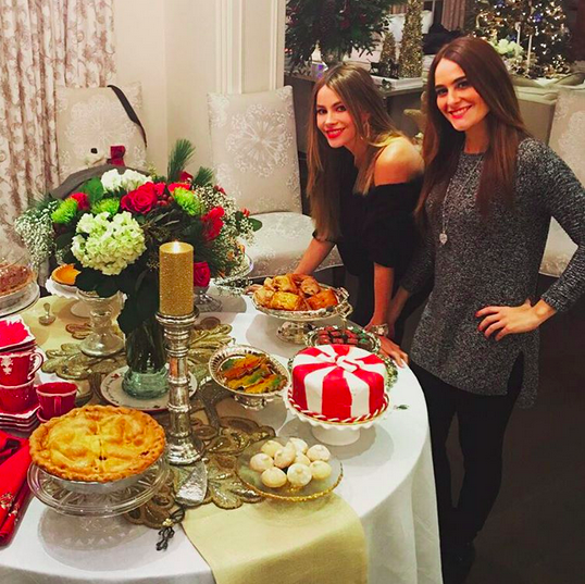 Sofia Vergara and an epic dessert spread