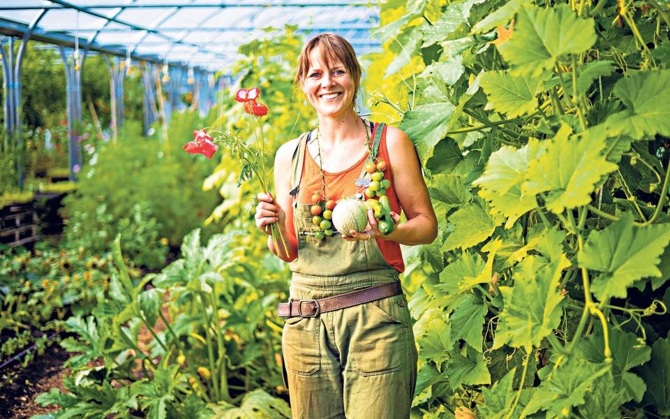 Sitopia is the brainchild of Chloë Dunnett, who has found her calling among the crops - Andrew Porter