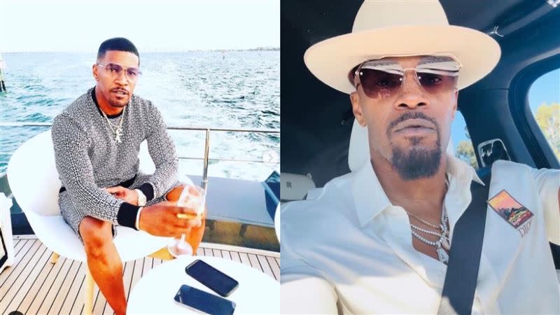 傑米福克斯驚傳因不明「併發症」送醫。（圖／翻攝自Jamie Foxx IG、臉書）