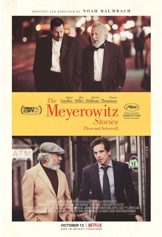 6. The Meyerowitz Stories (New and Selected)