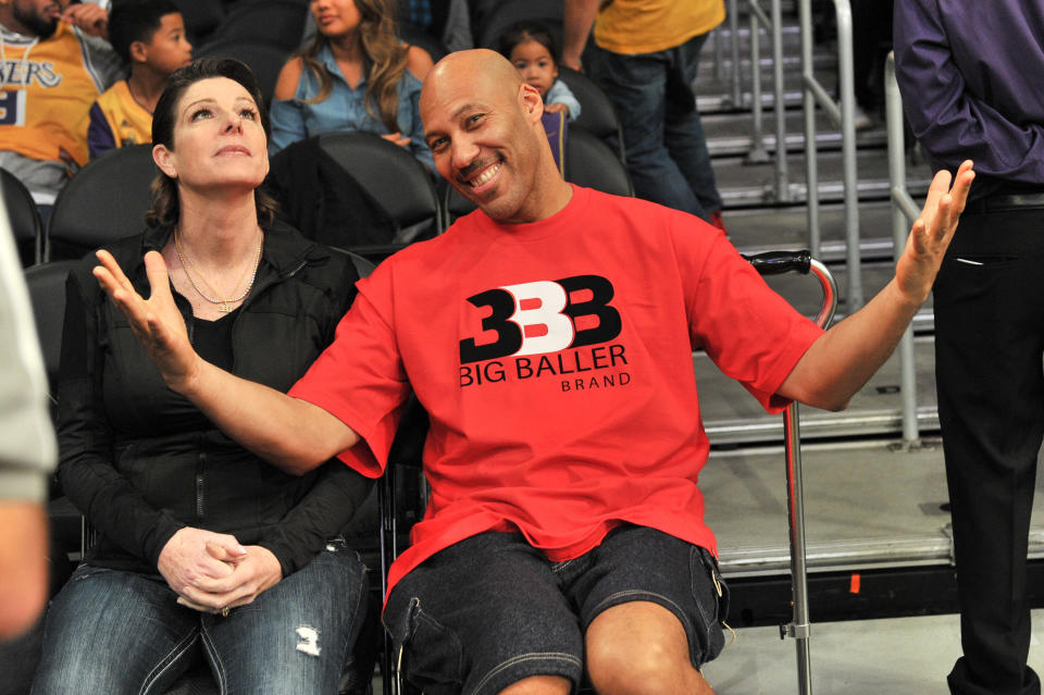 Trump has feuded with LaVar Ball, the father of one of the UCLA players arrested on suspicion of shoplifting in China earlier this month.&nbsp; (Photo: Allen Berezovsky via Getty Images)