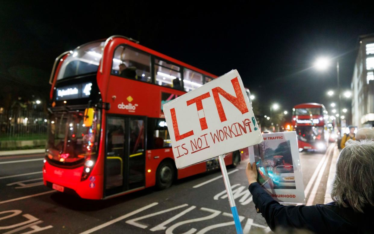 The headteacher at a south London school said parents and teachers considered 'moving out of the area' because of the LTN