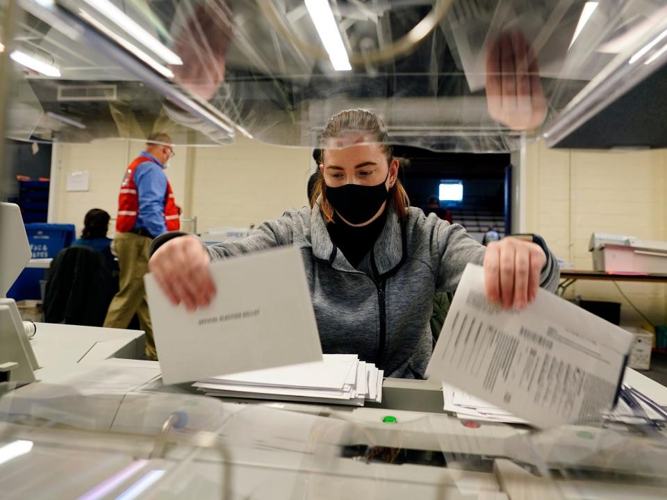pennsylvania election 2020 vote counting absentee mail ballots