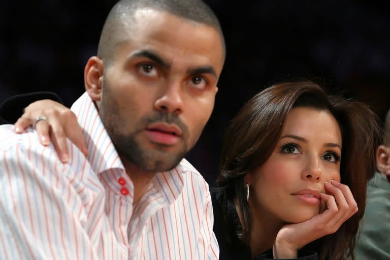 Eva Longoria descubrió los mensajes hot que Tony Parker se escribía con otra mujer