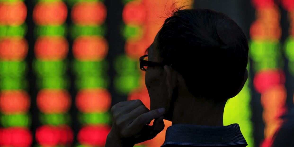 China stock market investors