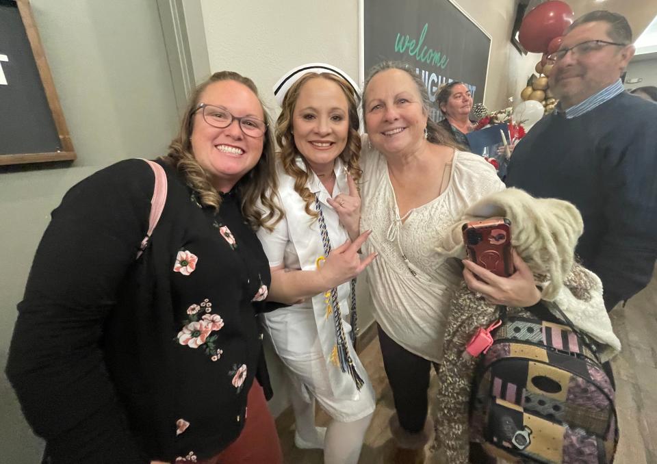 The Victor Valley College School of Nursing celebrated 36 graduates during a Pinning and Candlelight Ceremony on Thursday, Dec. 14, 2023 in Victorville.