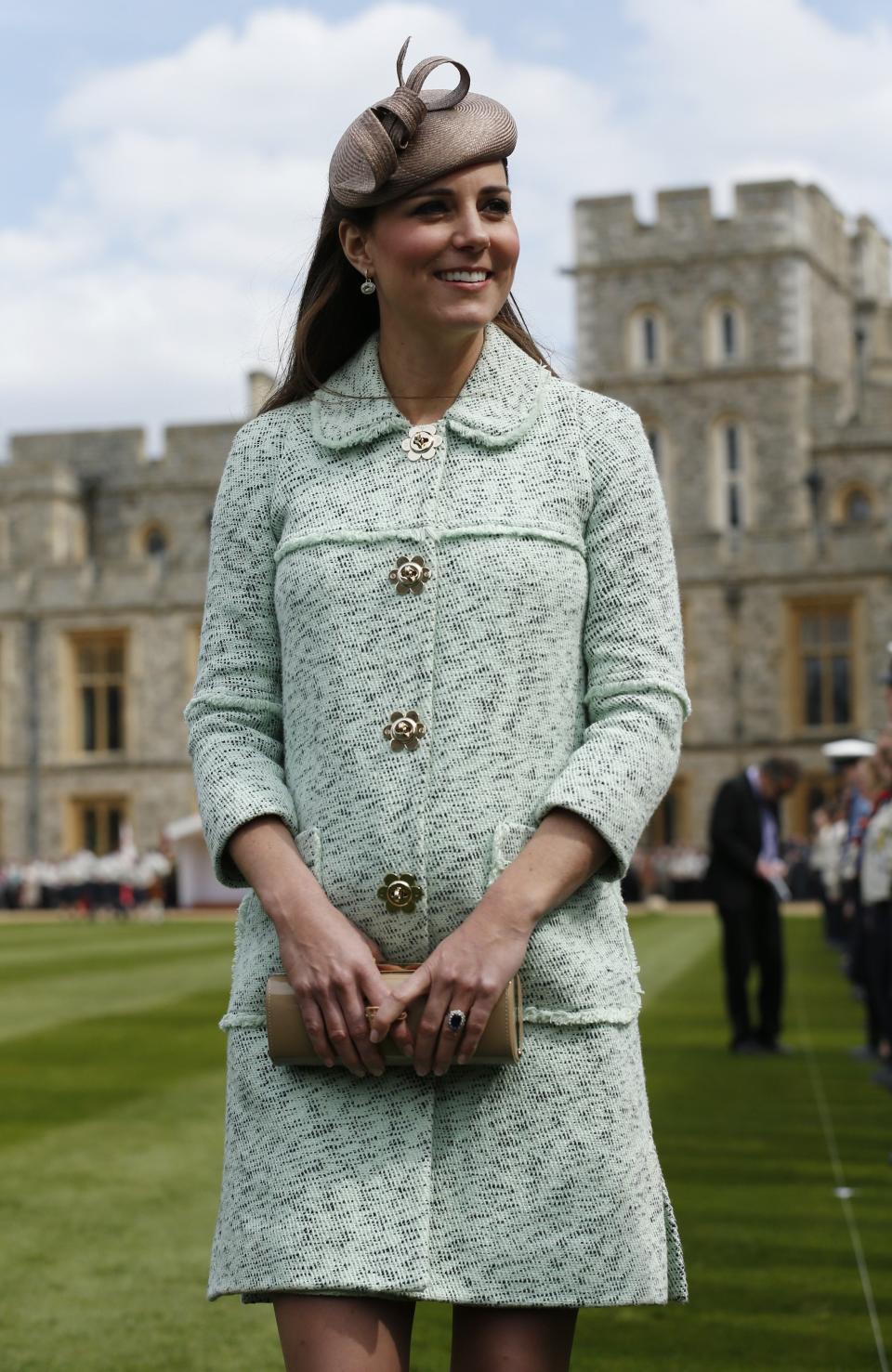 April 21, 2013: Kate Middleton at Windsor Castle