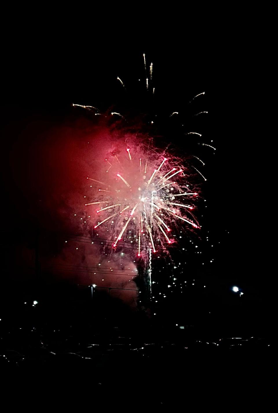 Photographer Casey Chapman captured this fireworks shot on Independence Day 2023 from Highland View Church of Christ, 138 Providence Road, Oak Ridge.