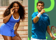 Williams has been spotted courtside during his matches, sparking off rumors of some kind of tender link up between her and Dimitrov. Last month, the pair had lunch at L’Avenue in Paris, and then left together for a romantic stroll on the streets. They were also spotted visiting the Eiffel Tower. Dimitrov laughed off questions in that direction, but the attention he always craved has clearly not been entirely unwelcome, after one of the best performances of his career at the Miami Masters this week.