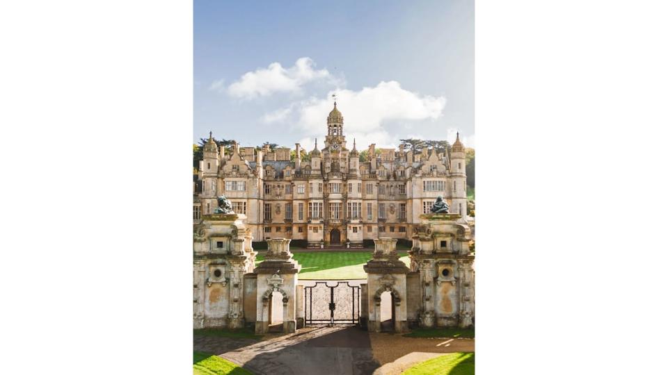 Harlaxton Manor, a striking example of 19th-century Jacobethan architecture, was constructed in the 1830s