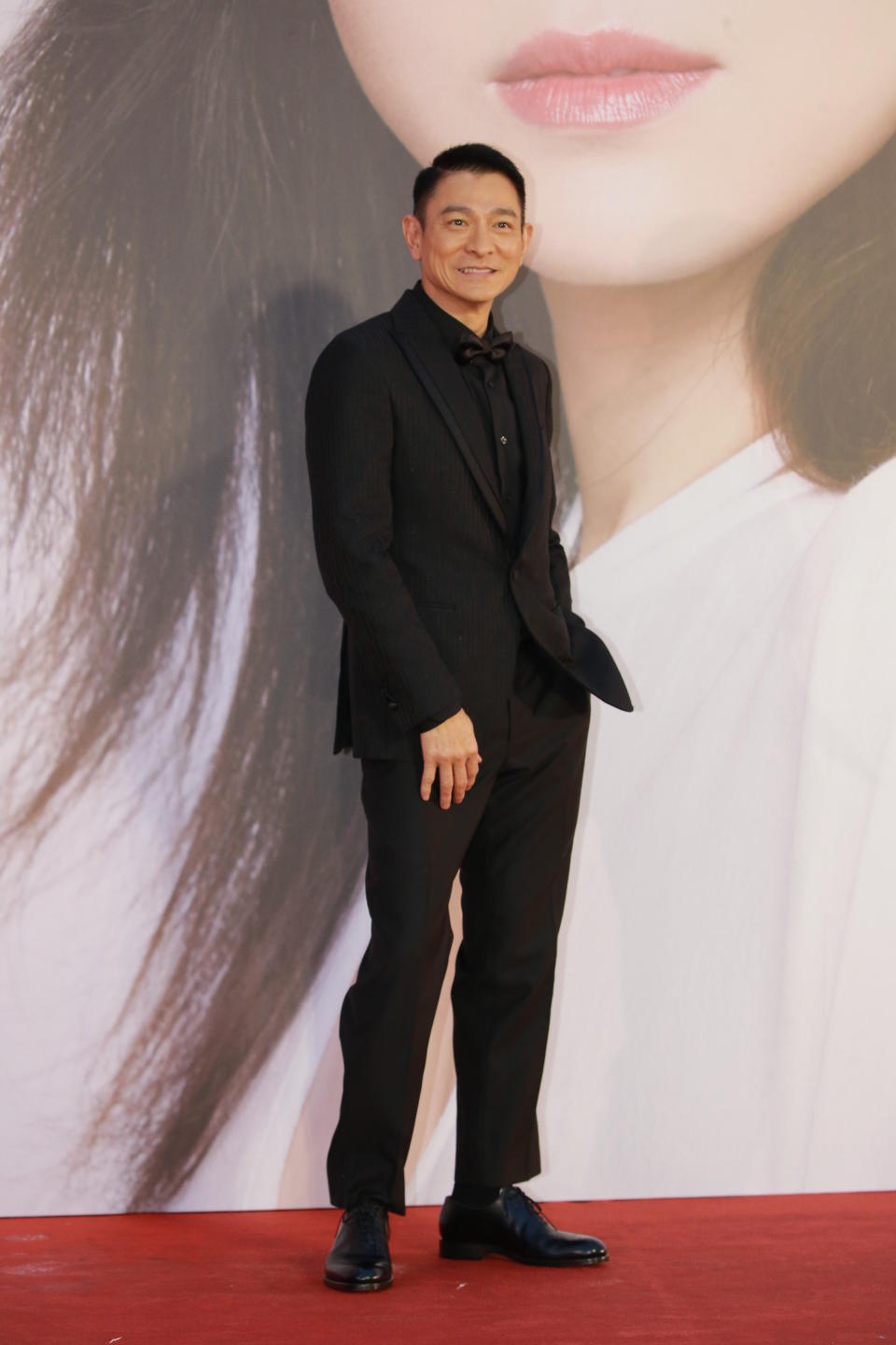 HONG KONG, CHINA – APRIL 14: Actor Andy Lau poses on the red carpet of the 38th Hong Kong Film Awards Ceremony at the Hong Kong Cultural Centre on April 14, 2019 in Hong Kong, China. (Photo by VCG/VCG via Getty Images)