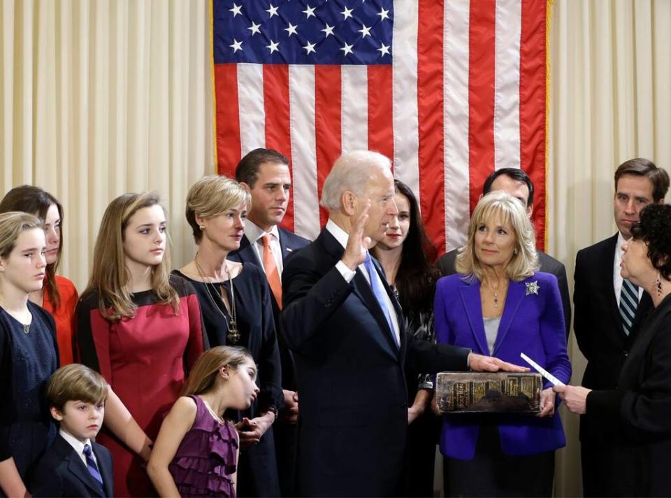 Joe Biden, Jill Biden, Ashley Biden, Hunter Biden, Hallie Biden, Biden Family, Howard Krein