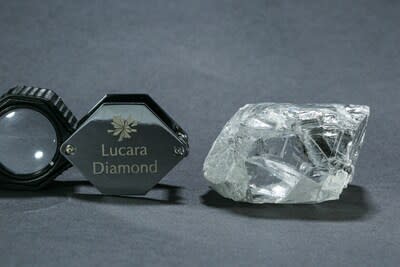 Largest uncut diamond in recent history found in Botswana mine