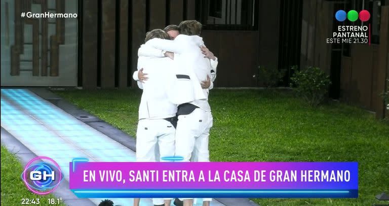 Ingresó Santiago del Moro a la casa de Gran Hermano