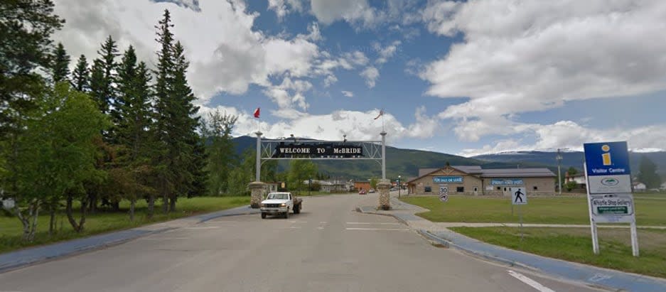 The Village of McBride, in B.C.'s Robson Valley, is under a local state of emergency due to drought conditions that have severely impacted the community's water supply. (Google Maps - image credit)