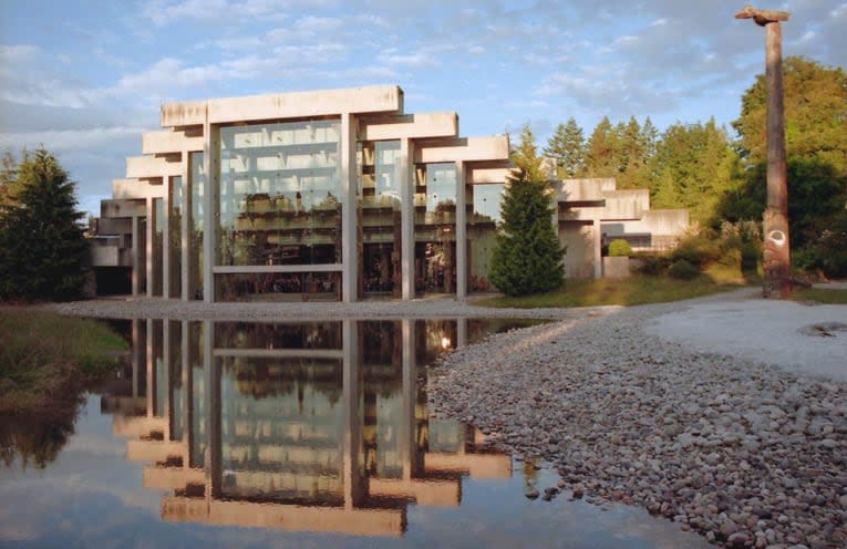 Arthur Erickson's Museum of Anthropology opened in 1976. 